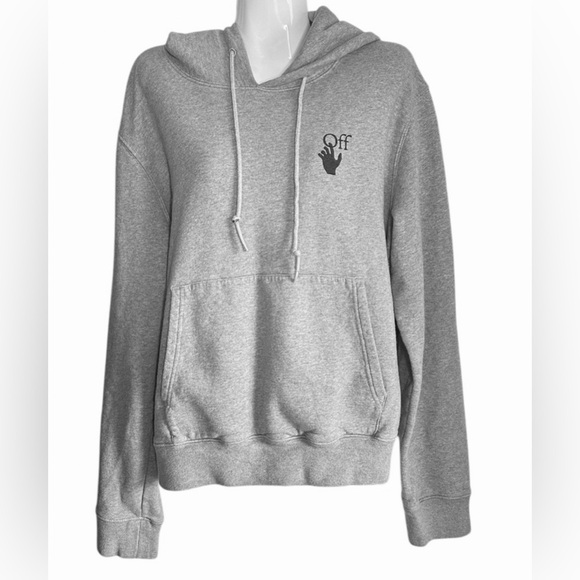 Off White FW21 Degrade Arrow Virgil Abloh Hoodie - Picture 3 of 6